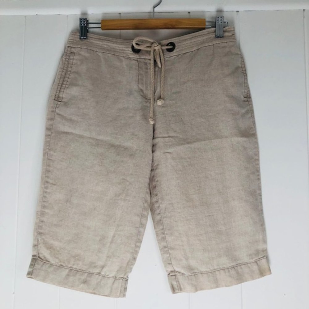 J. Crew Linen Citi Fit Shorts